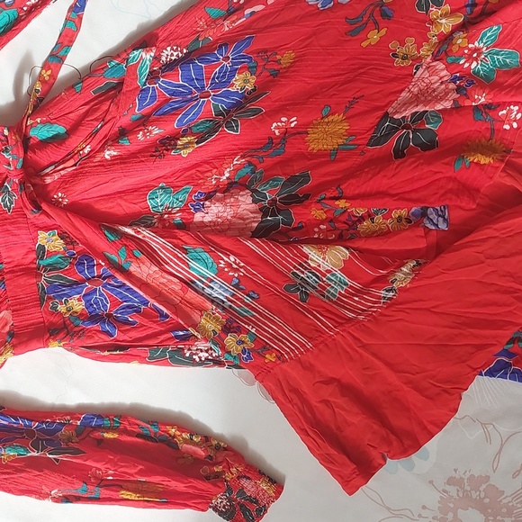 Anthropologie wrap midi dress - Picture 8 of 16